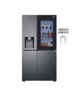 Lg Refrigeradora Side By Side LS66SXTC Negro Mate