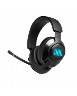 JBL Quantum 400  On Ear RGB Lighting USB  3 5mm Quantum surround 7 1 DTS HP X 2 0 Noise Isolation Passive Flip Up directional Boom Mic Game